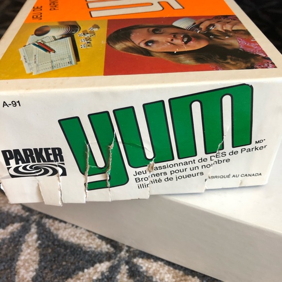 60's "Yum" Game - Yum Dice Game - Ages 7+ - 60's Boardgame - Dice Board Game - Picture 11 of 11